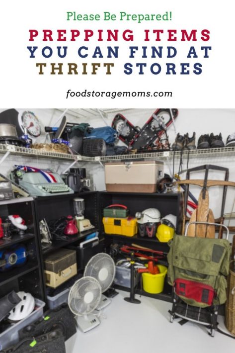 Prepping Items You Can Find at Thrift Stores