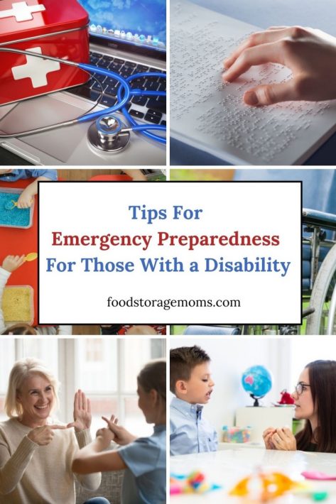 Tips for Emergency Preparedness For Those With a Disability