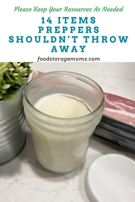 14 Items Preppers Shouldn’t Throw Away