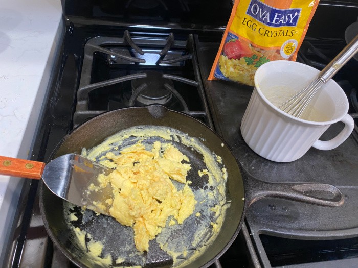 Cooked OvaEasy Eggs