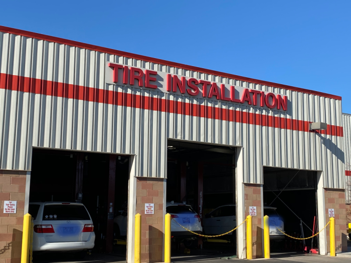 Tires at Costco