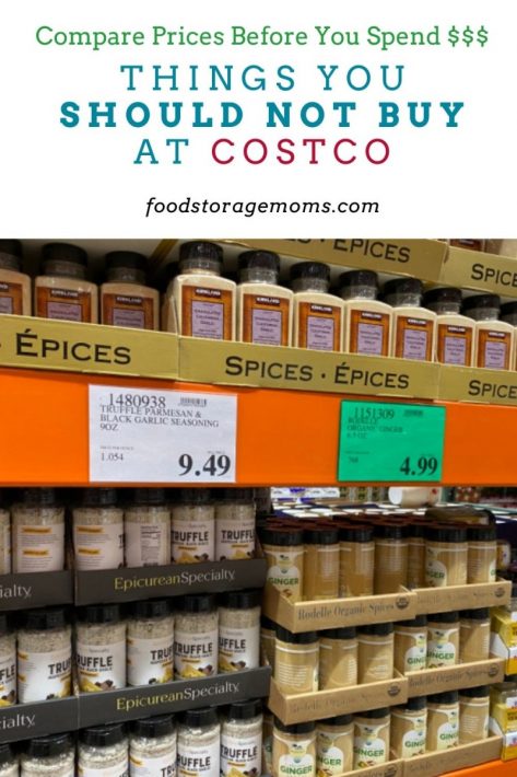 Spice at Costco