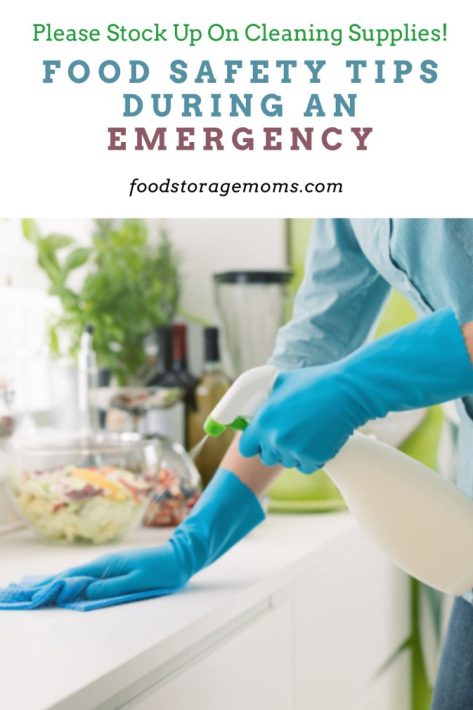 Food Safety Tips During an Emergency