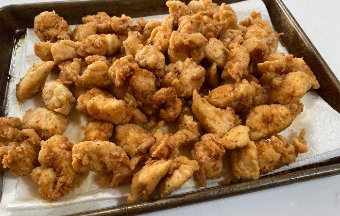 Cooked Chicken Nuggets