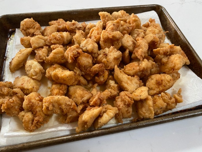 Cooked Chicken Nuggets