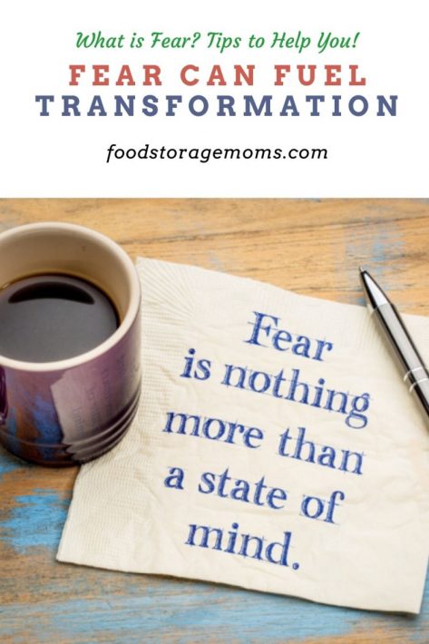 Fear Can Fuel Transformation