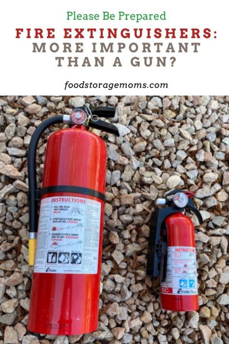 Fire Extinguishers: More Important than a Gun?