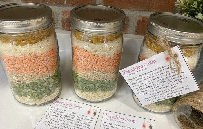 Friendship Soup Mix In A Jar