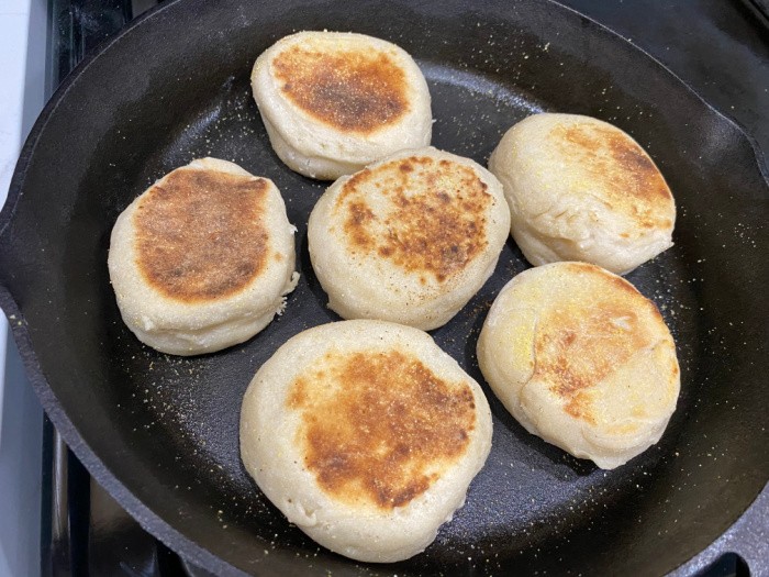 Sourdough English Muffins