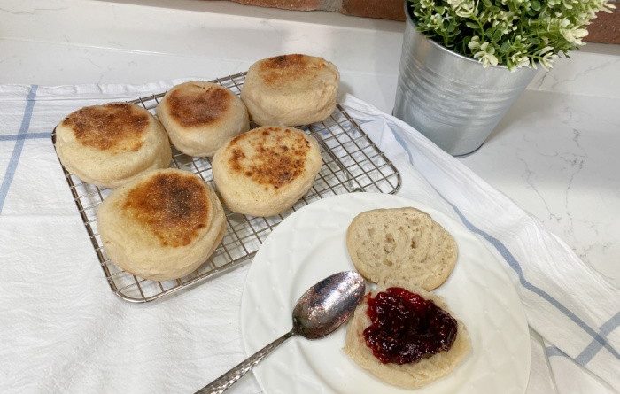 Sourdough English Muffins