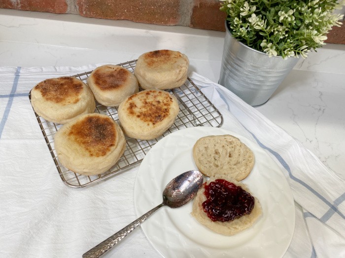 Sourdough English Muffins