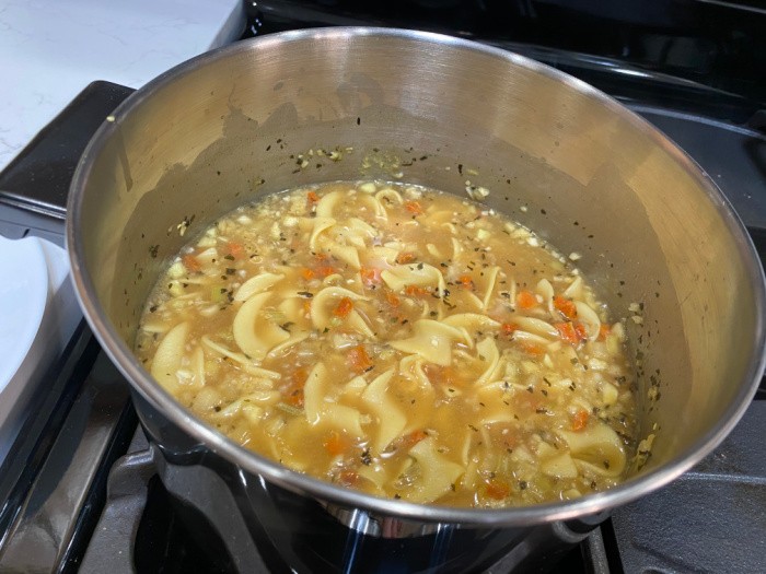 Chicken Noodle Soup Mix in a Jar 