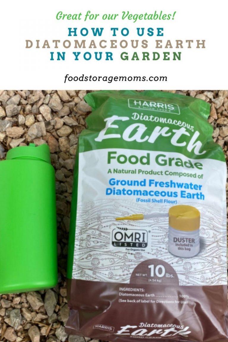 How to Use Diatomaceous Earth in Your Garden Food Storage Moms