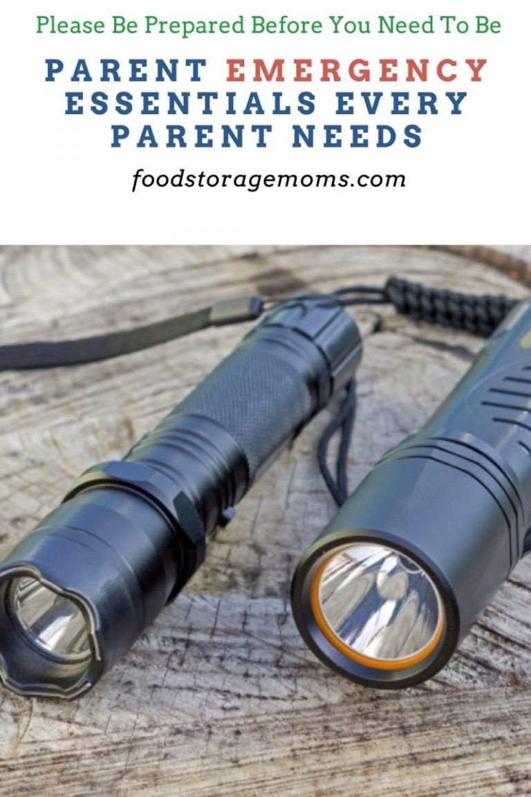 Parent Emergency Essentials Every Parent Needs Food Storage Moms