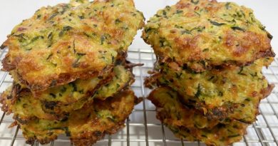 Easy Baked Cheesy Zucchini Bites