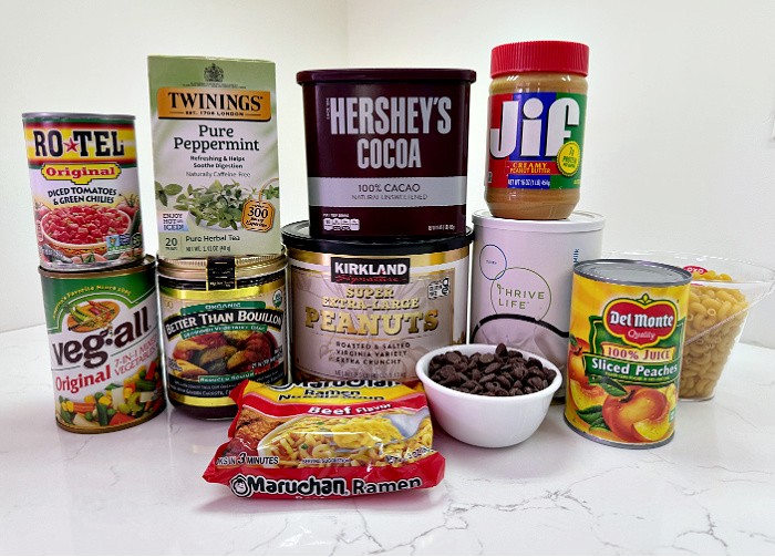 Food Storage Peanuts Cocoa Peanut Butter Ramen Chocolate