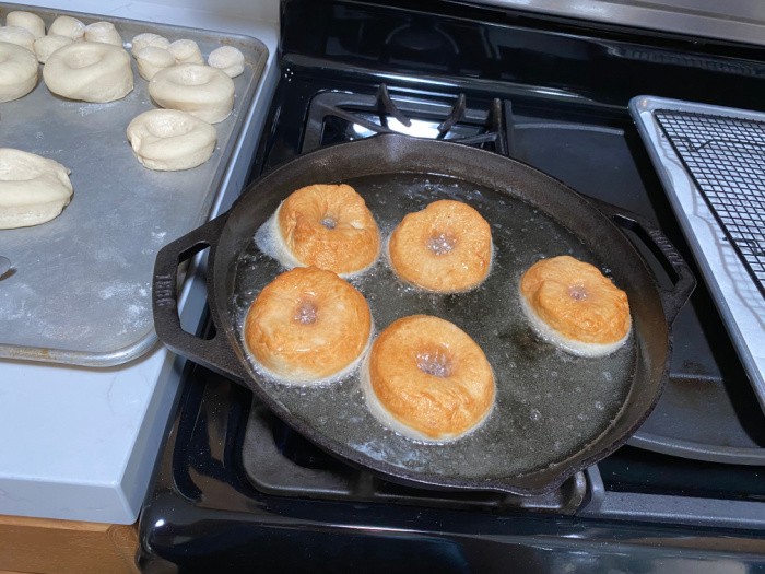 Cooking Doughnuts