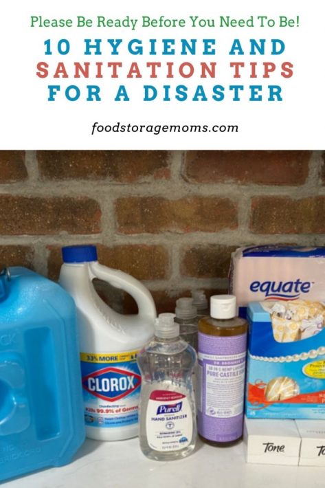 10 Hygiene and Sanitation Tips for a Disaster