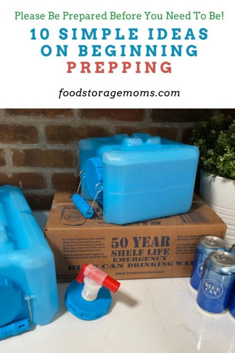 10 Simple Ideas on Beginning Prepping