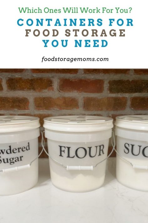 Containers for Food Storage You Need