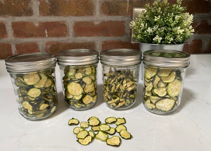 How To Dehydrate Zucchini-Sliced & Cubed