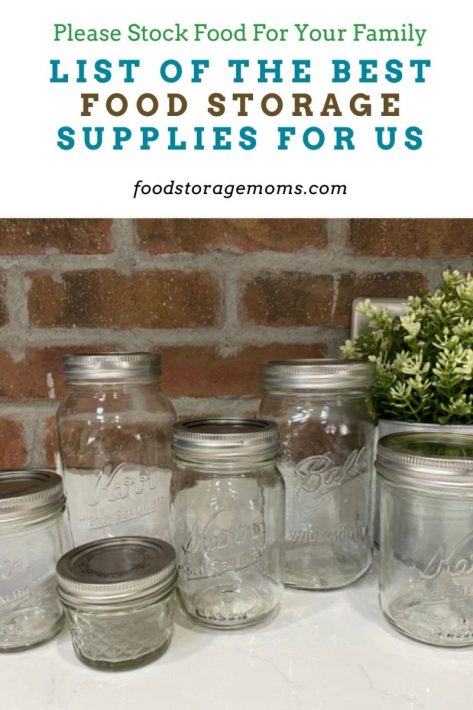 List of the Best Food Storage Supplies for Us