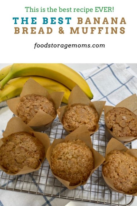 The Best Banana Bread & Muffins