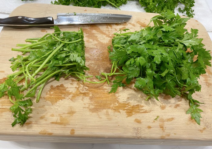 How To Dehydrate Parsley 