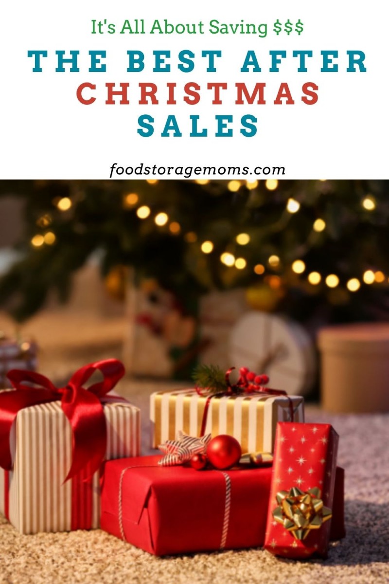 The Best After Christmas Sales Food Storage Moms