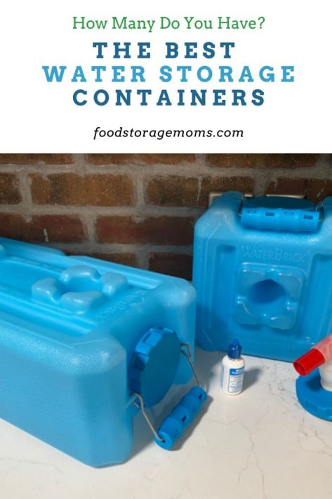 The Best Water Storage Containers