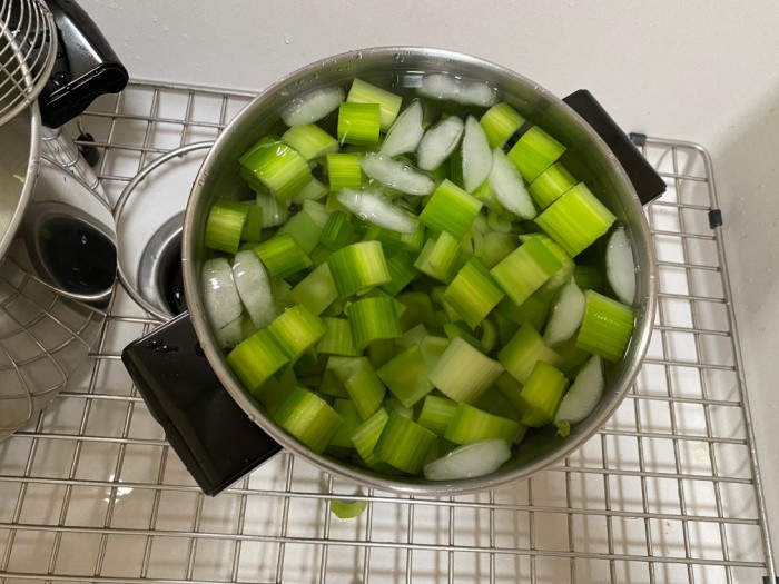 Celery in Ice