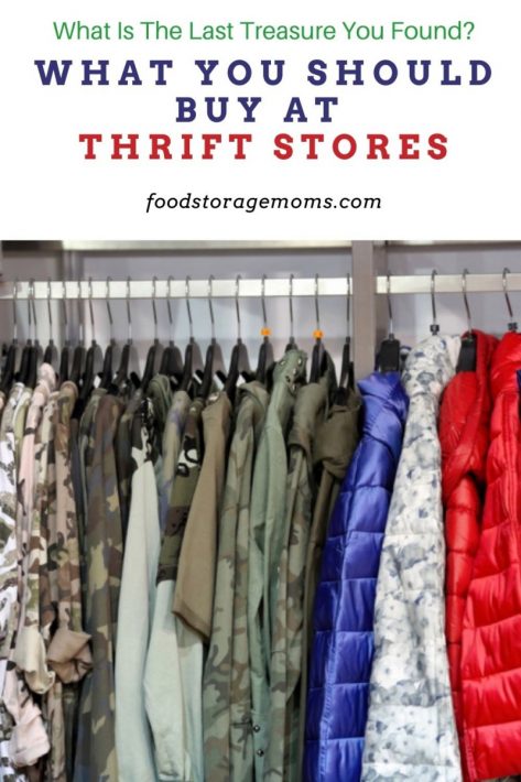 What You Should Buy At Thrift Stores