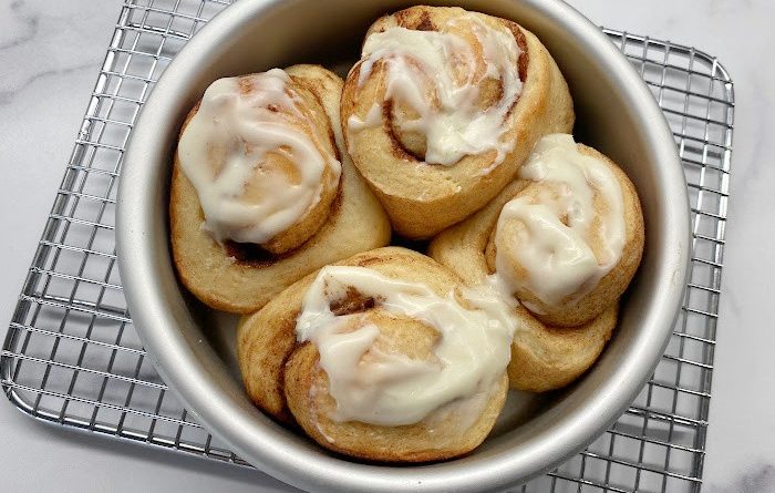 Easy To Make Cinnamon Rolls for Two