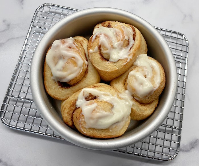 Easy To Make Cinnamon Rolls for Two