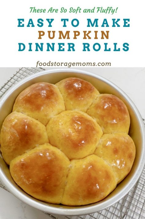 Easy To Make Pumpkin Dinner Rolls 