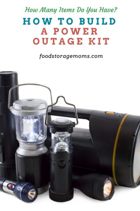 How To Build A Power Outage Kit