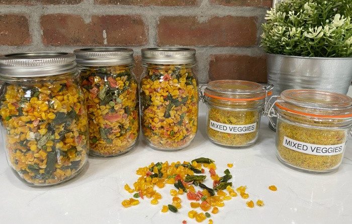 How To Dehydrate Frozen Vegetables
