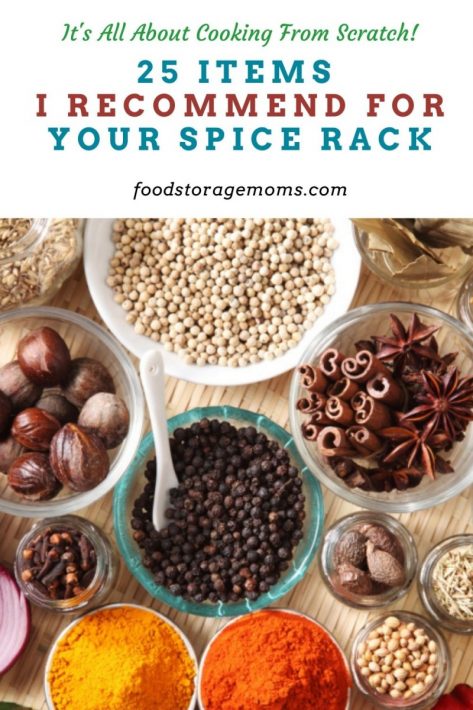 25 Items I Recommend For Your Spice Rack