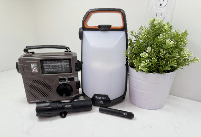 Radio and Lantern