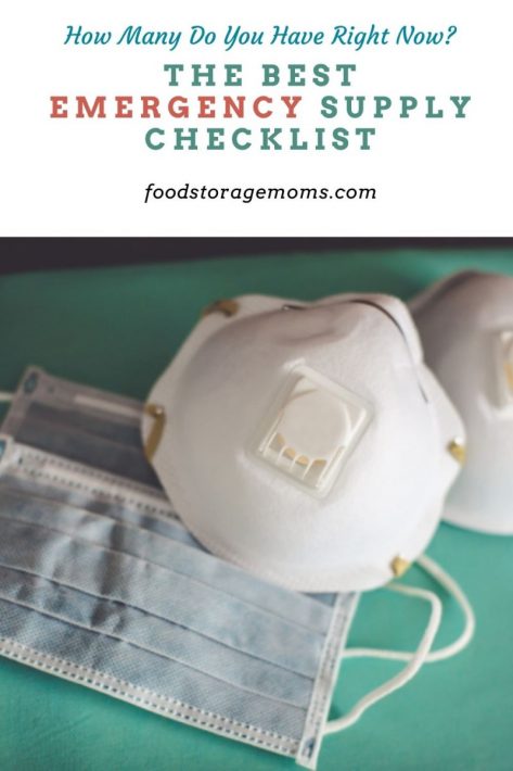 The Best Emergency Supply Checklist