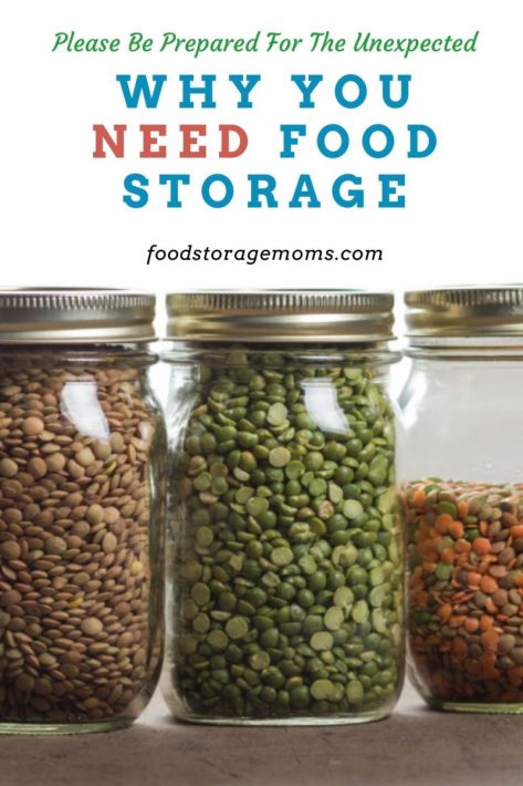 Why You Need Food Storage