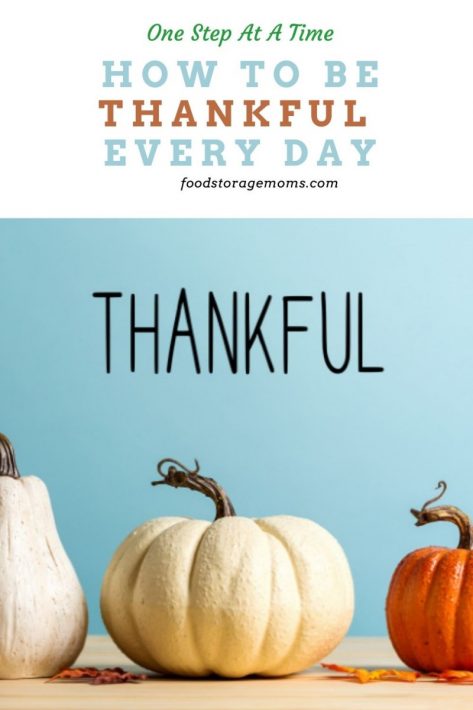 How to be Thankful Every Day