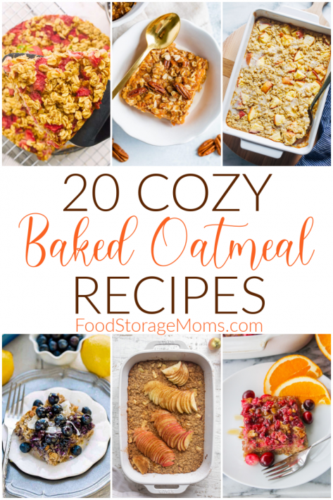 20 Cozy Baked Oatmeal Recipes