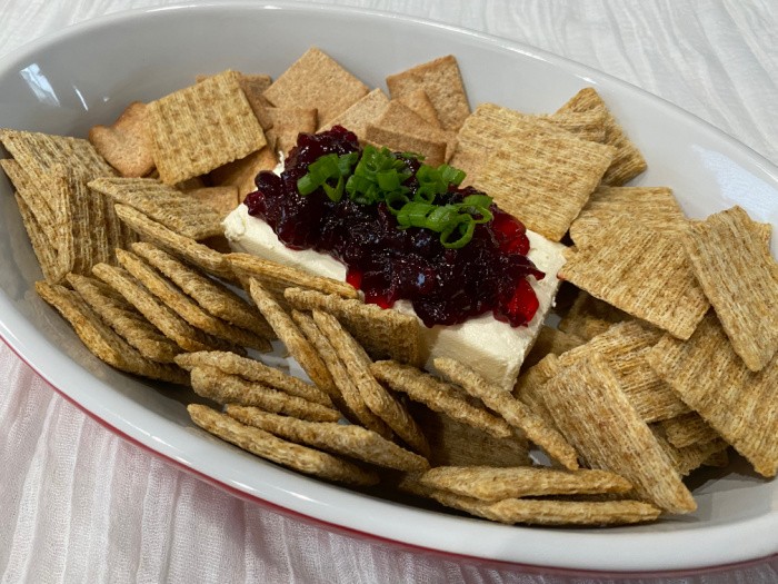 Cranberry Jalapeño Cream Cheese Spread