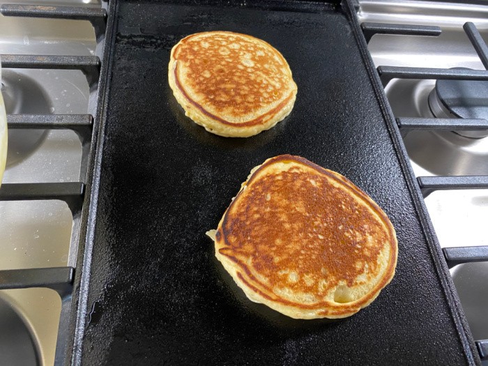 Cooked pancakes
