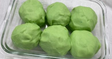 Homemade Playdough Recipe