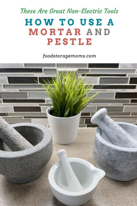 How to Use a Mortar and Pestle