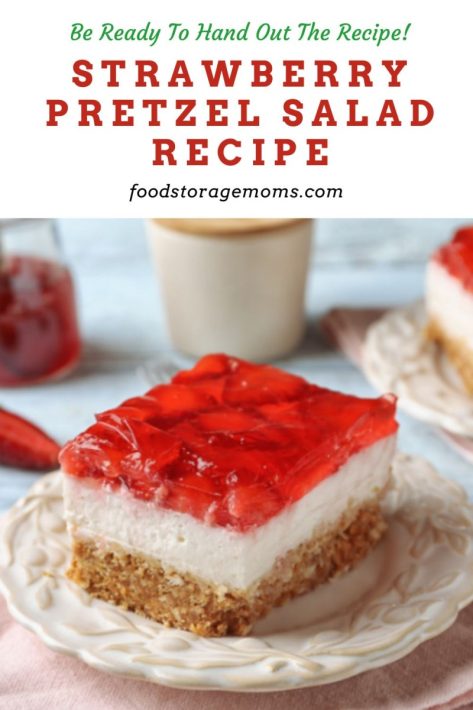 Strawberry Pretzel Salad Recipe 