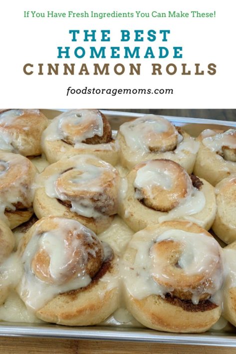 The Best Homemade Cinnamon Rolls