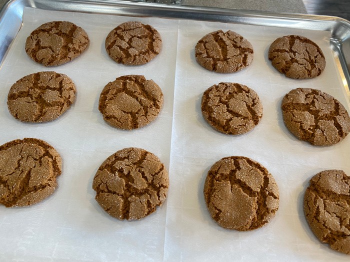 White Chocolate Dipped Gingersnaps